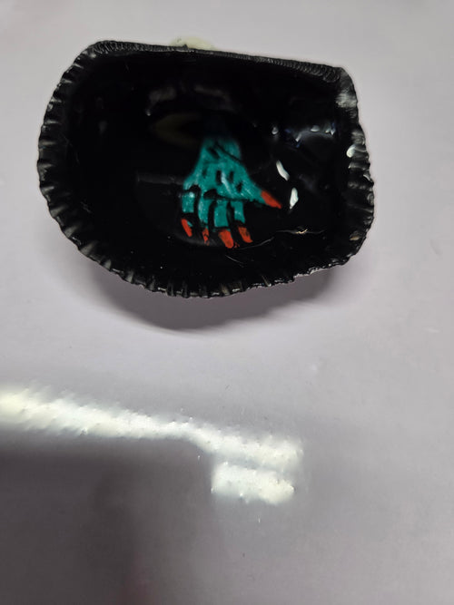 Creepy hand sea shell